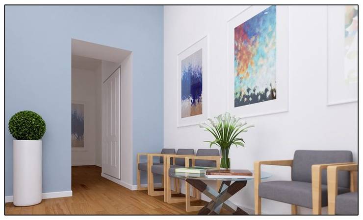 Waiting Room Studio Logopedista Por Ag Interior Design Homify Waiting Room Studio Logopedista Escritórios Por Ag Interior Design
