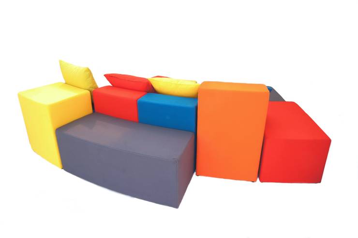 Sofá Divertido para Cuarto Infantil. SOFÁ RAINBOW de MARECO DESIGN ... Sofá Divertido para Cuarto Infantil. SOFÁ RAINBOW de MARECO DESIGN ...