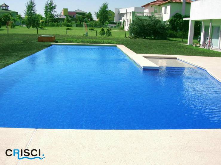 Piletas de hormigón: Piletas de estilo  por Piletas Crisci,Moderno   