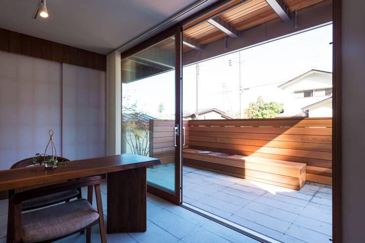 Terrazas  de estilo  por エヌ スケッチ