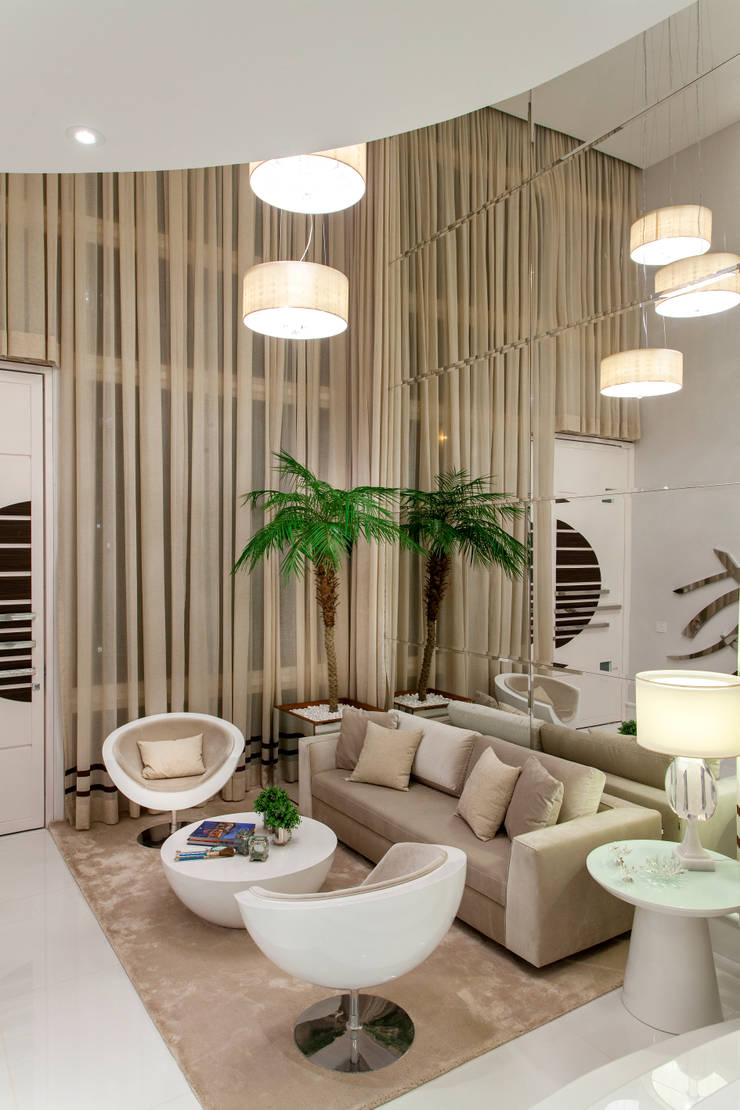 Гостиная в . Автор – Arquiteto Aquiles Nícolas Kílaris