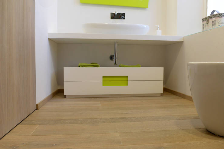 Attico in centro a firenze, parquet rovere art. pepe bianco ... Centro parquet firenze