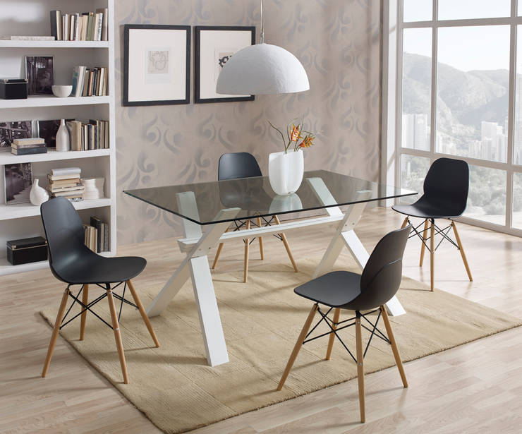 Todos a comer: ideas en mesas y sillas de Merkamueble | homify Todos a comer: ideas en mesas y sillas de Merkamueble | homify