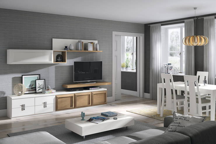 Salones con estilo: marca diferencias de Merkamueble - JV S14 C 10 AMB