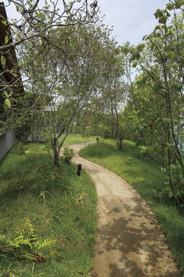 Jardines de estilo  por WA-SO design  　　-有限会社 和想-