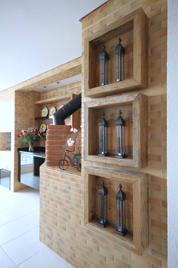 Terrazas de estilo  por MeyerCortez arquitetura & design