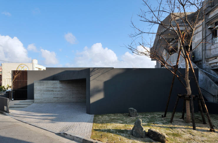 Casas de estilo  por 株式会社クレールアーキラボ, Moderno Concreto reforzado  