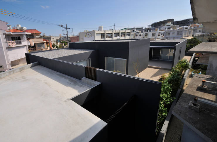 Casas de estilo  por 株式会社クレールアーキラボ, Moderno Concreto reforzado  