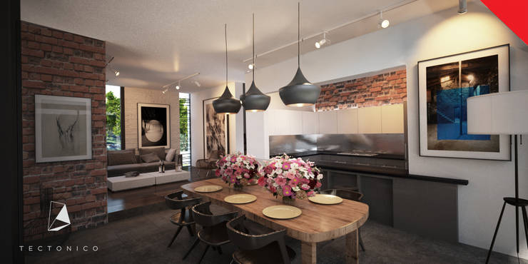  Eetkamer door Tectónico