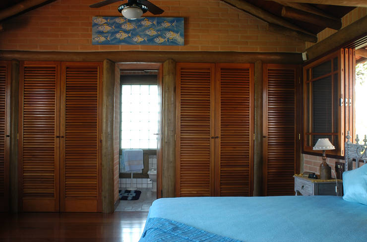  غرفة نوم تنفيذ MADUEÑO ARQUITETURA & ENGENHARIA