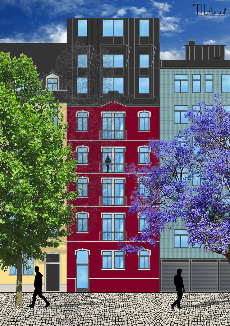  منازل تنفيذ Lagom studio , حداثي بلاط  