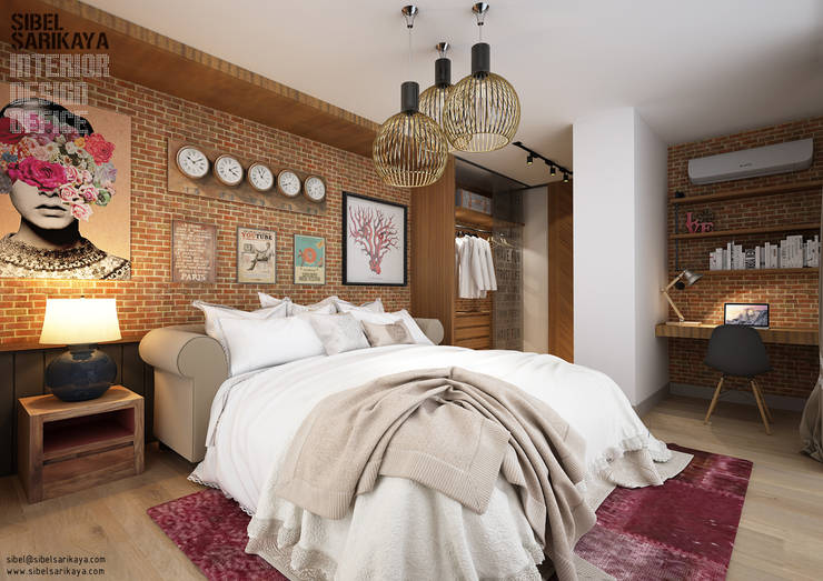 SIBEL SARIKAYA INTERIOR DESIGN OFFICE – Silas Holst & Johannes Nymark  House :  tarz Çalışma Odası