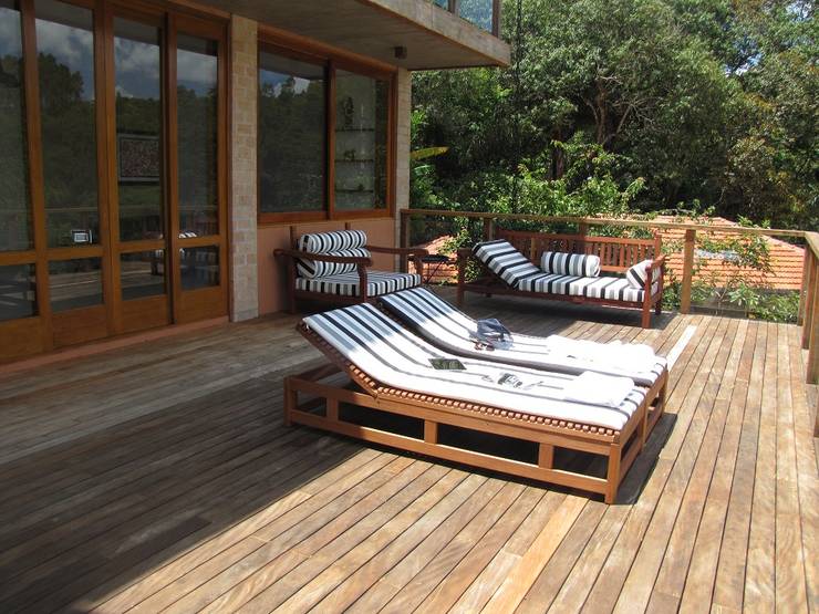 Terrazas  de estilo  por Studio LK Arquitetura e Interiores