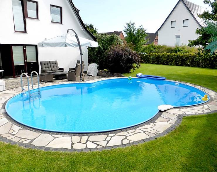 Swimmingpool im Garten 6 budgetfreundliche Ideen