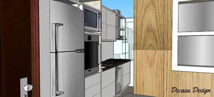 Кухни в . Автор – DecaZa Design