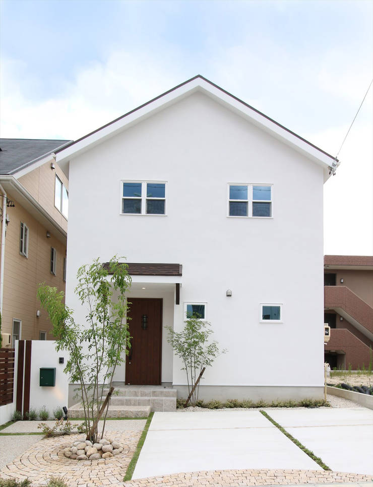 Casas de estilo  por ジャストの家