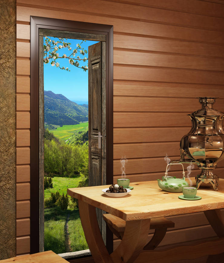 Créer une ambiance de déco chalet de montagne par Wall Sweet Home