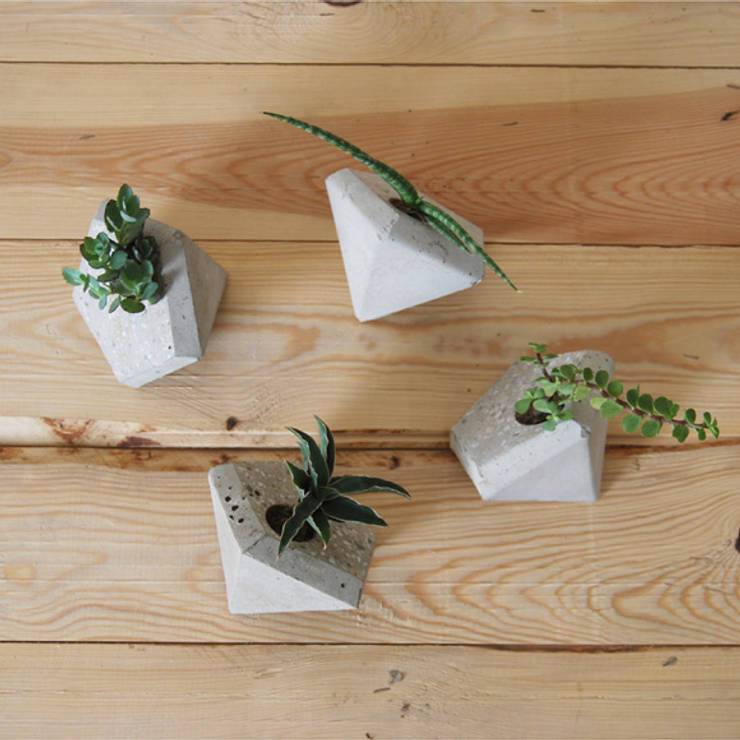 Macetas Edro disponibles en Greenella, Greenella Greenella Minimalistische Wohnzimmer Accessoires und Dekoration