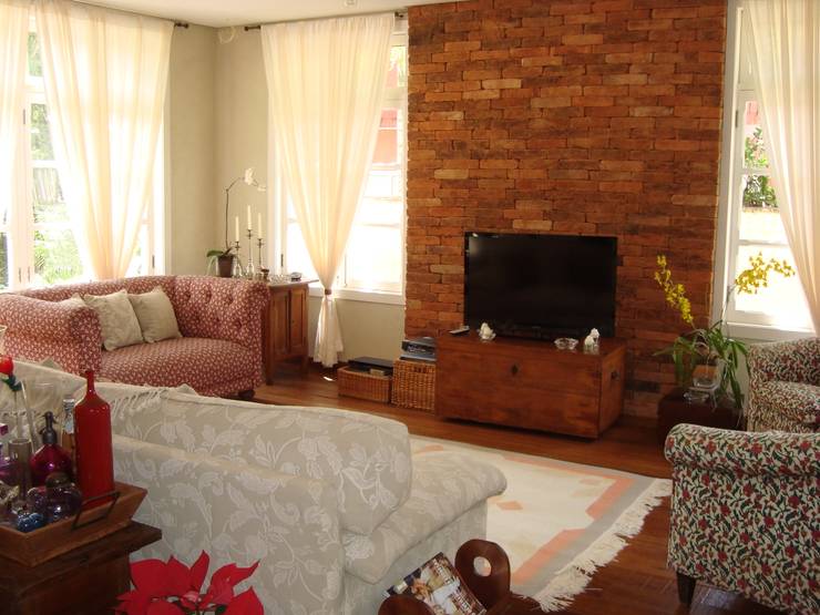 Casas de estilo  por Bia Maia & Guta Carvalho Arquitetura, Design e Paisagismo