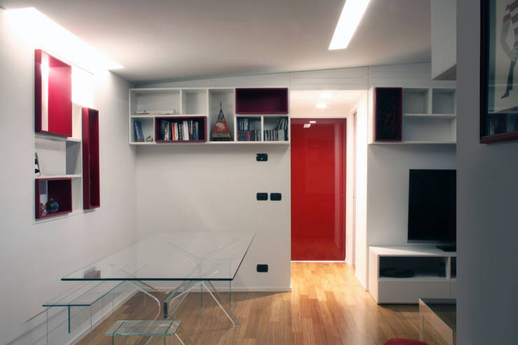 Arredare casa in poco spazio(piano attico 60 mq) di t t architettura ... Arredare 60 mq