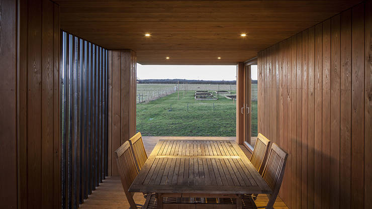 Casas de estilo  por ecospace españa