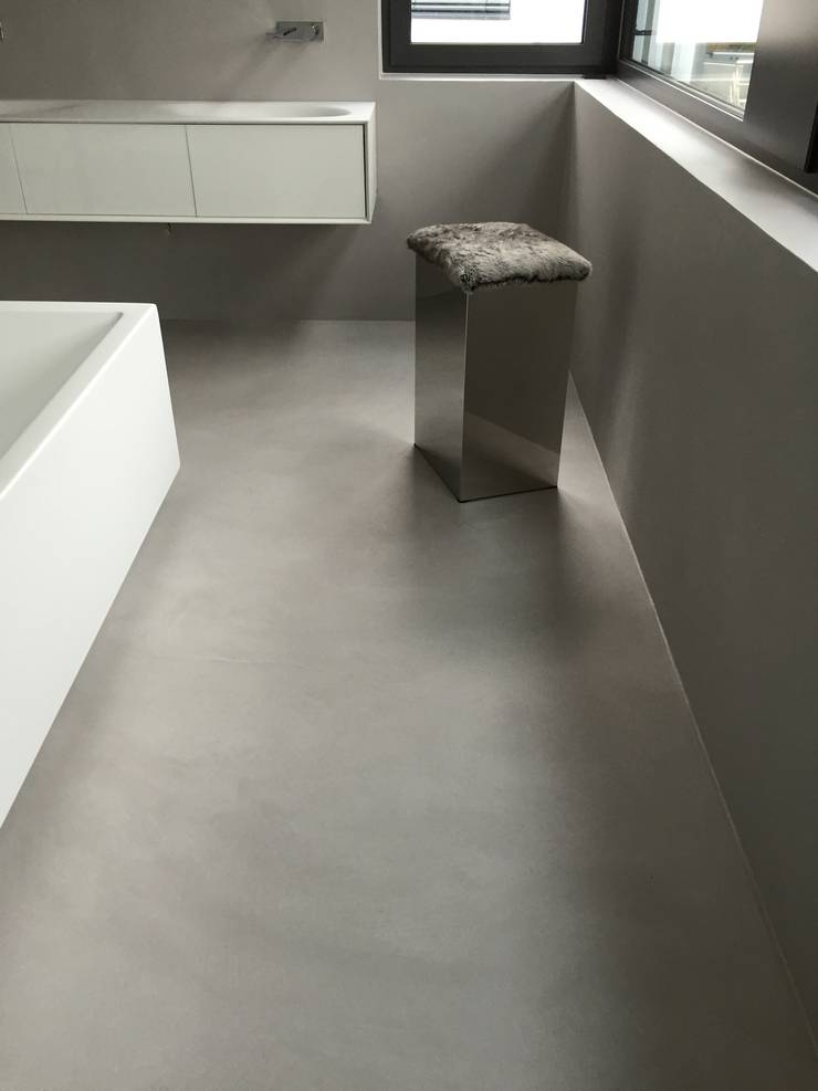 Bad im Betonlook von Farbpunkt Sobert & Ierardi GbR | homify