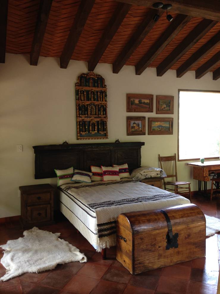 Projekty,  Sypialnia zaprojektowane przez MVarquitectos 