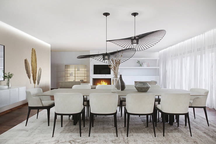 Comedores modernos ¡14 maneras para decorarlos!│homify