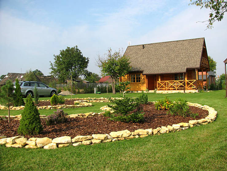  حديقة تنفيذ Biuro Projektów MTM Styl - domywstylu.pl