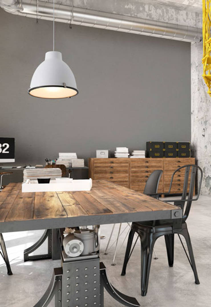 Comedores de estilo  por Espaço luz Lda. , Moderno   