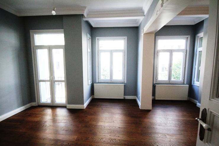 Plano Mimarlık ve Teknoloji – Firuzağa Ev:  tarz Oturma Odası