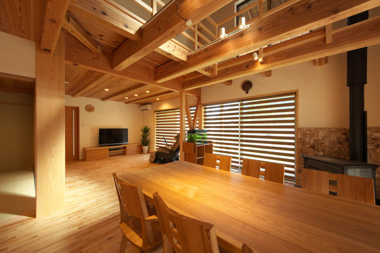 Comedores de estilo  por 空間工房　森田