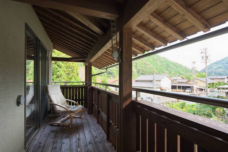 Terrazas de estilo  por 空間工房　森田