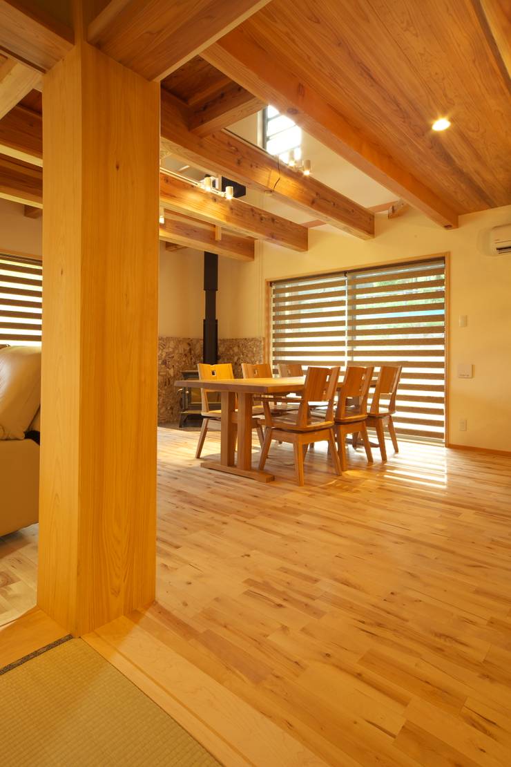 Comedores de estilo  por 空間工房　森田