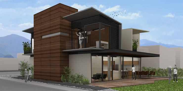  منازل تنفيذ RIMA Arquitectura