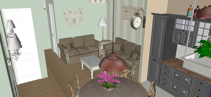  غرفة المعيشة تنفيذ T_C_Interior_Design___