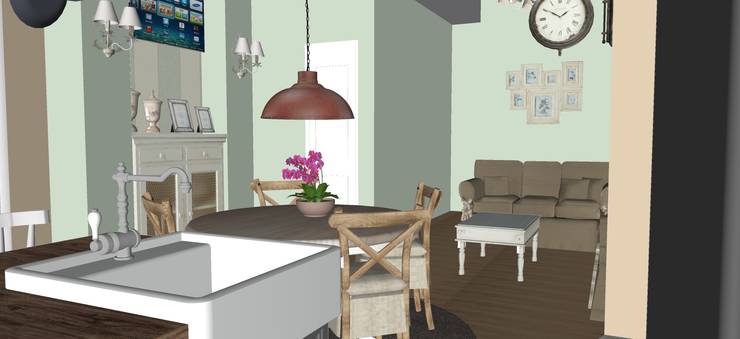  غرفة المعيشة تنفيذ T_C_Interior_Design___