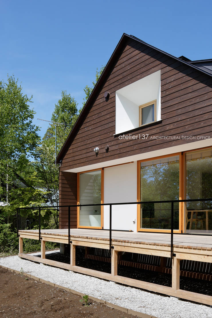 Terrazas de estilo  por atelier137 ARCHITECTURAL DESIGN OFFICE