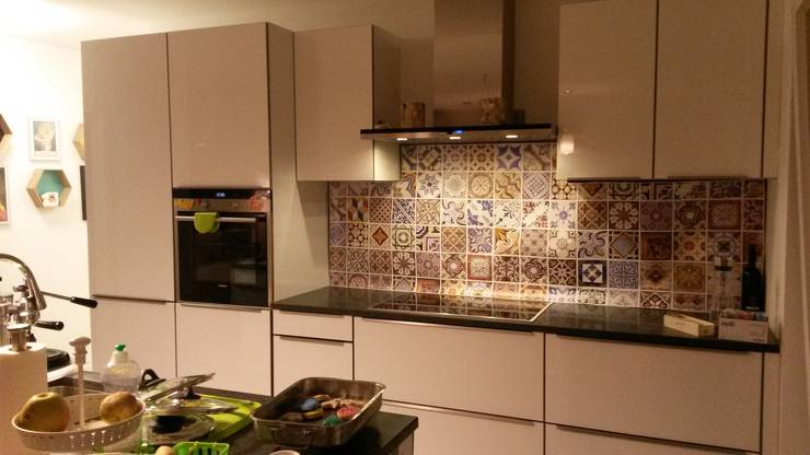 Portuguese Tiles Wall Art Por Moonwallstickers Com Homify Customized Kitchen Backsplash With Portuguese Tiles Wall Art Por Moonwallstickers Com
