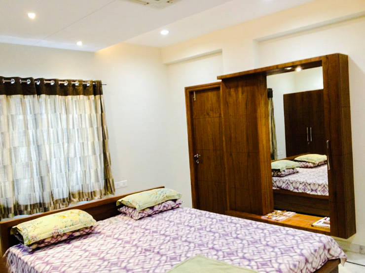 Спальни в . Автор – Urban Shaastra 