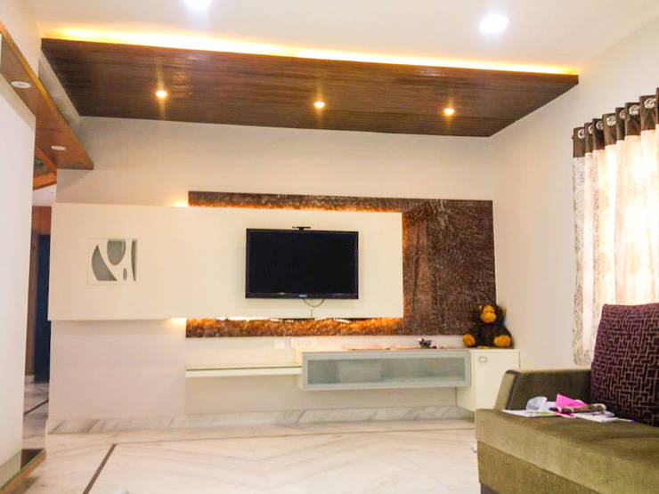 Гостиная в . Автор – Urban Shaastra 