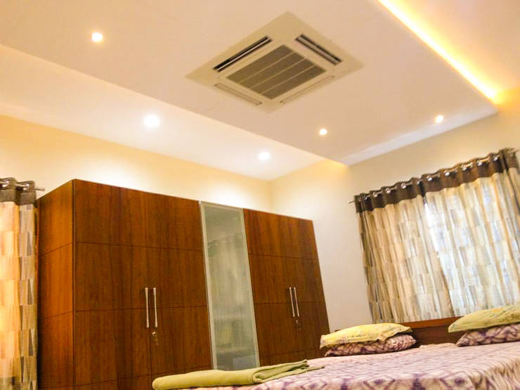 Спальни в . Автор – Urban Shaastra 