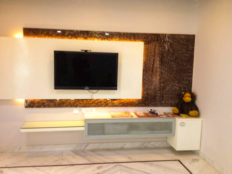 Гостиная в . Автор – Urban Shaastra 