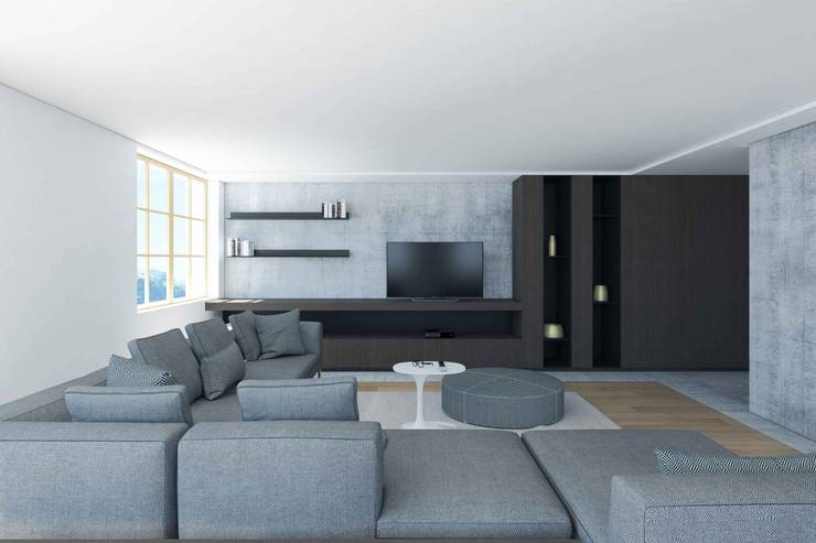  Living room by Studio Associato Casiraghi