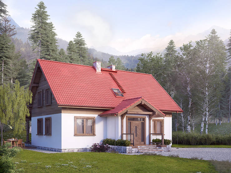 Casas  por Biuro Projektów MTM Styl - domywstylu.pl