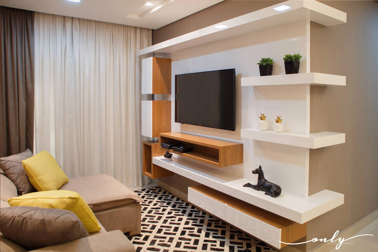 20 ideas de muebles para la T.V. que te van a encantar