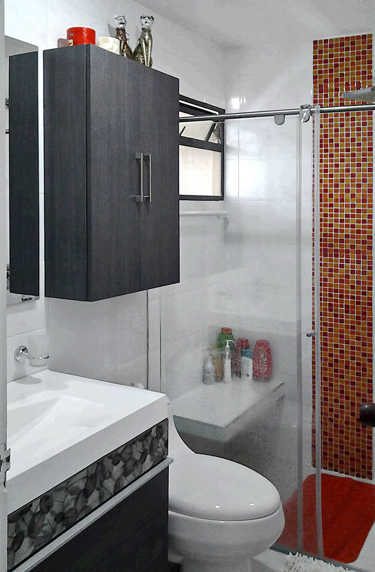 Remodelación de baños de Remodelar Proyectos Integrales homify