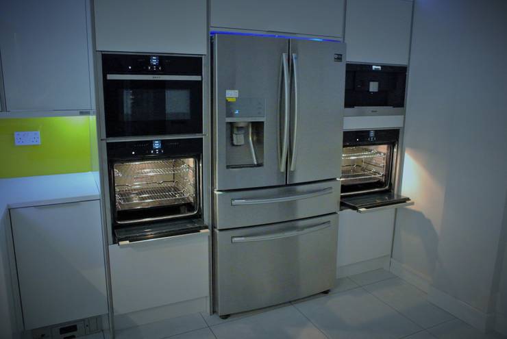 13 ideas para integrar con estilo el refrigerador en tu cocina