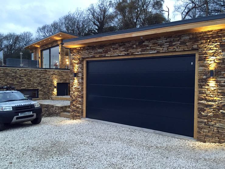 10 puertas de garaje modernas perfectas para tu casa