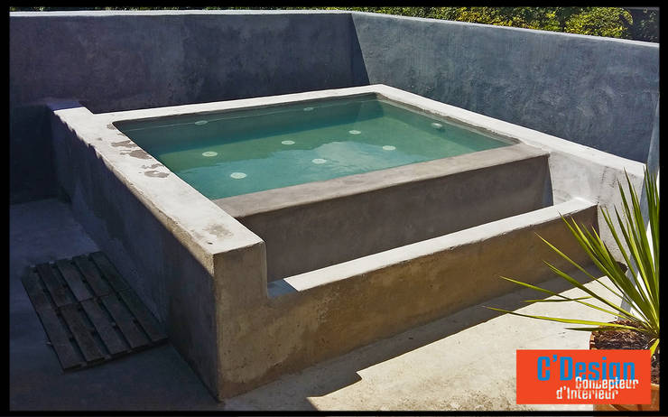 Paso a paso La construcción de un jacuzzi espectacular en